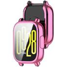 For Redmi Watch 5 Lite Electroplated TPU Full Coverage Watch Protective Case(Pink) - 3