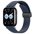 For Redmi Watch 5 Lite Folding Magnetic Buckle Silicone Watch Band(Midnight Blue) - 1