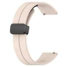 For Redmi Watch 5 Lite Folding Magnetic Buckle Silicone Watch Band(Starlight) - 3