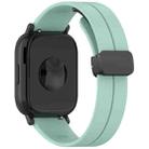 For Huawei Watch GT5 46mm Folding Magnetic Buckle Silicone Watch Band(Teal Green) - 2
