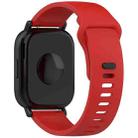 For Redmi Watch 5 Active Youth Version Solid Color Quick Release Silicone Watch Band(Red) - 2