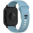 For Redmi Watch 5 Active Youth Version Solid Color Quick Release Silicone Watch Band(Blue) - 2