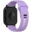 For Redmi Watch 5 Active Youth Version Solid Color Quick Release Silicone Watch Band(Purple) - 2