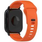 For Redmi Watch 5 Lite Youth Version Solid Color Quick Release Silicone Watch Band(Orange) - 2