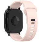 For Redmi Watch 5 Lite Youth Version Solid Color Quick Release Silicone Watch Band(Light Pink) - 2