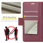 For Samsung Galaxy S24 FE 5G CaseMe 023 Butterfly Buckle Litchi Texture RFID Anti-theft Leather Phone Case(Red) - 3