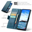 For Samsung Galaxy S24 FE 5G CaseMe 023 Butterfly Buckle Litchi Texture RFID Anti-theft Leather Phone Case(Blue) - 2