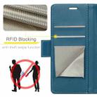 For Samsung Galaxy S24 FE 5G CaseMe 023 Butterfly Buckle Litchi Texture RFID Anti-theft Leather Phone Case(Blue) - 3