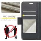 For Samsung Galaxy S24 FE 5G CaseMe 023 Butterfly Buckle Litchi Texture RFID Anti-theft Leather Phone Case(Black) - 3