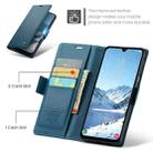 For Samsung Galaxy A26 CaseMe 023 Butterfly Buckle Litchi Texture RFID Anti-theft Leather Phone Case(Blue) - 2