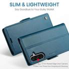 For Samsung Galaxy A26 CaseMe 023 Butterfly Buckle Litchi Texture RFID Anti-theft Leather Phone Case(Blue) - 3
