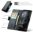 For Samsung Galaxy A26 CaseMe 023 Butterfly Buckle Litchi Texture RFID Anti-theft Leather Phone Case(Black) - 2