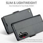 For Samsung Galaxy A26 CaseMe 023 Butterfly Buckle Litchi Texture RFID Anti-theft Leather Phone Case(Black) - 3