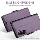 For Samsung Galaxy A26 CaseMe 023 Butterfly Buckle Litchi Texture RFID Anti-theft Leather Phone Case(Purple) - 3