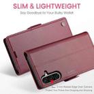 For Samsung Galaxy A56 CaseMe 023 Butterfly Buckle Litchi Texture RFID Anti-theft Leather Phone Case(Red) - 3