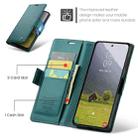 For Samsung Galaxy S25 Edge 5G CaseMe 023 Butterfly Buckle Litchi Texture RFID Anti-theft Leather Phone Case(Green) - 2