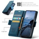 For Samsung Galaxy Z Fold7 CaseMe 023 Butterfly Buckle Litchi Texture RFID Anti-theft Leather Phone Case(Blue) - 2