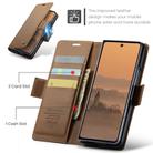 For Samsung Galaxy Z Fold7 CaseMe 023 Butterfly Buckle Litchi Texture RFID Anti-theft Leather Phone Case(Brown) - 2