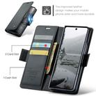 For Samsung Galaxy Z Fold7 CaseMe 023 Butterfly Buckle Litchi Texture RFID Anti-theft Leather Phone Case(Black) - 2