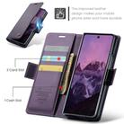 For Samsung Galaxy Z Fold7 CaseMe 023 Butterfly Buckle Litchi Texture RFID Anti-theft Leather Phone Case(Purple) - 2