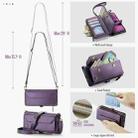 For Samsung Galaxy S25 Edge 5G CaseMe C36 Card Slots Zipper Wallet RFID Anti-theft Leather Phone Case(Purple) - 3