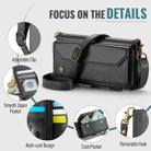 For Samsung Galaxy Z Fold7 CaseMe C36 Card Slots Zipper Wallet RFID Anti-theft Leather Phone Case(Black) - 3