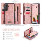 For Samsung Galaxy S24 FE 5G CaseMe 008 Detachable Multifunctional Leather Phone Case(Pink) - 2