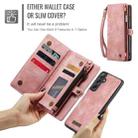 For Samsung Galaxy S24 FE 5G CaseMe 008 Detachable Multifunctional Leather Phone Case(Pink) - 3