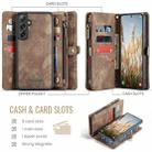 For Samsung Galaxy S24 FE 5G CaseMe 008 Detachable Multifunctional Leather Phone Case(Brown) - 2