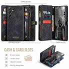 For Samsung Galaxy S24 FE 5G CaseMe 008 Detachable Multifunctional Leather Phone Case(Black) - 2