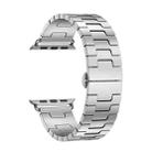 For Apple Watch 46mm / 49mm / 45mm / 44mm Titanium Alloy Metal Watch Band(Silver) - 3