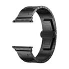 For Apple Watch 42mm / 41mm / 40mm / 38mm Titanium Alloy Metal Watch Band(Black) - 2