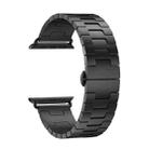 For Apple Watch 42mm / 41mm / 40mm / 38mm Titanium Alloy Metal Watch Band(Black) - 3