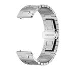 For Garmin Forerunner 265 Music Titanium Alloy 22mm Metal Watch Band(Silver) - 2