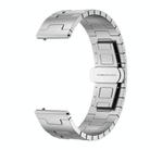 For Garmin Venu 3 Titanium Alloy 22mm Metal Watch Band(Silver) - 2