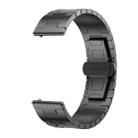 For Garmin Forerunner 265 Titanium Alloy 22mm Metal Watch Band(Titanium Color) - 2