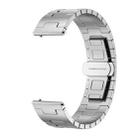 For Garmin Venu 2 Titanium Alloy 22mm Metal Watch Band(Silver) - 2