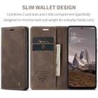 For OPPO Reno12 5G Global CaseMe 013 Multifunctional Horizontal Flip Leather Phone Case(Coffee) - 3