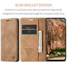 For OPPO Reno12 5G Global CaseMe 013 Multifunctional Horizontal Flip Leather Phone Case(Brown) - 3