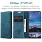 For OPPO Reno12 5G Global CaseMe 013 Multifunctional Horizontal Flip Leather Phone Case(Blue) - 3