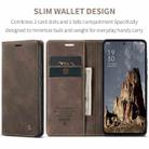 For OPPO Reno12 Pro 5G Global CaseMe 013 Multifunctional Horizontal Flip Leather Phone Case(Coffee) - 3