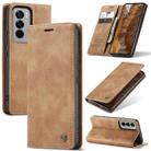 For OPPO Reno12 Pro 5G Global CaseMe 013 Multifunctional Horizontal Flip Leather Phone Case(Brown) - 1