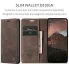 For OPPO Reno12 F /12 FS 5G CaseMe 013 Multifunctional Horizontal Flip Leather Phone Case(Coffee) - 3