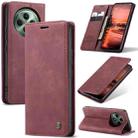 For OPPO Reno12 F /12 FS 5G CaseMe 013 Multifunctional Horizontal Flip Leather Phone Case(Red) - 1