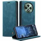 For OPPO Reno12 F /12 FS 5G CaseMe 013 Multifunctional Horizontal Flip Leather Phone Case(Blue) - 2