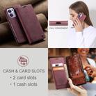 For OPPO Reno13 F 4G / 5G CaseMe 013 Multifunctional Horizontal Flip Leather Phone Case(Red) - 2