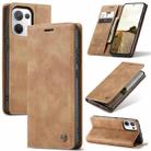 For OPPO Reno13 Global CaseMe 013 Multifunctional Horizontal Flip Leather Phone Case(Brown) - 1