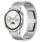 For Huawei watch GT4 46mm Titanium Alloy 22mm Metal Watch Band(Silver) - 1