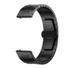 For Huawei Watch 4 Titanium Alloy 22mm Metal Watch Band(Black) - 2