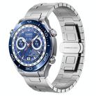 For Huawei Watch Ultimate Titanium Alloy 22mm Metal Watch Band(Silver) - 1
